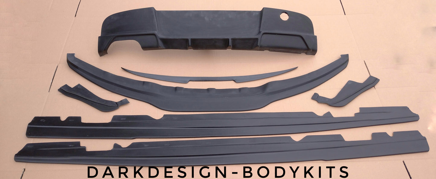 Bmw 1 E81 E87 Dark Design Style set (full) body kit individual style for M pack package