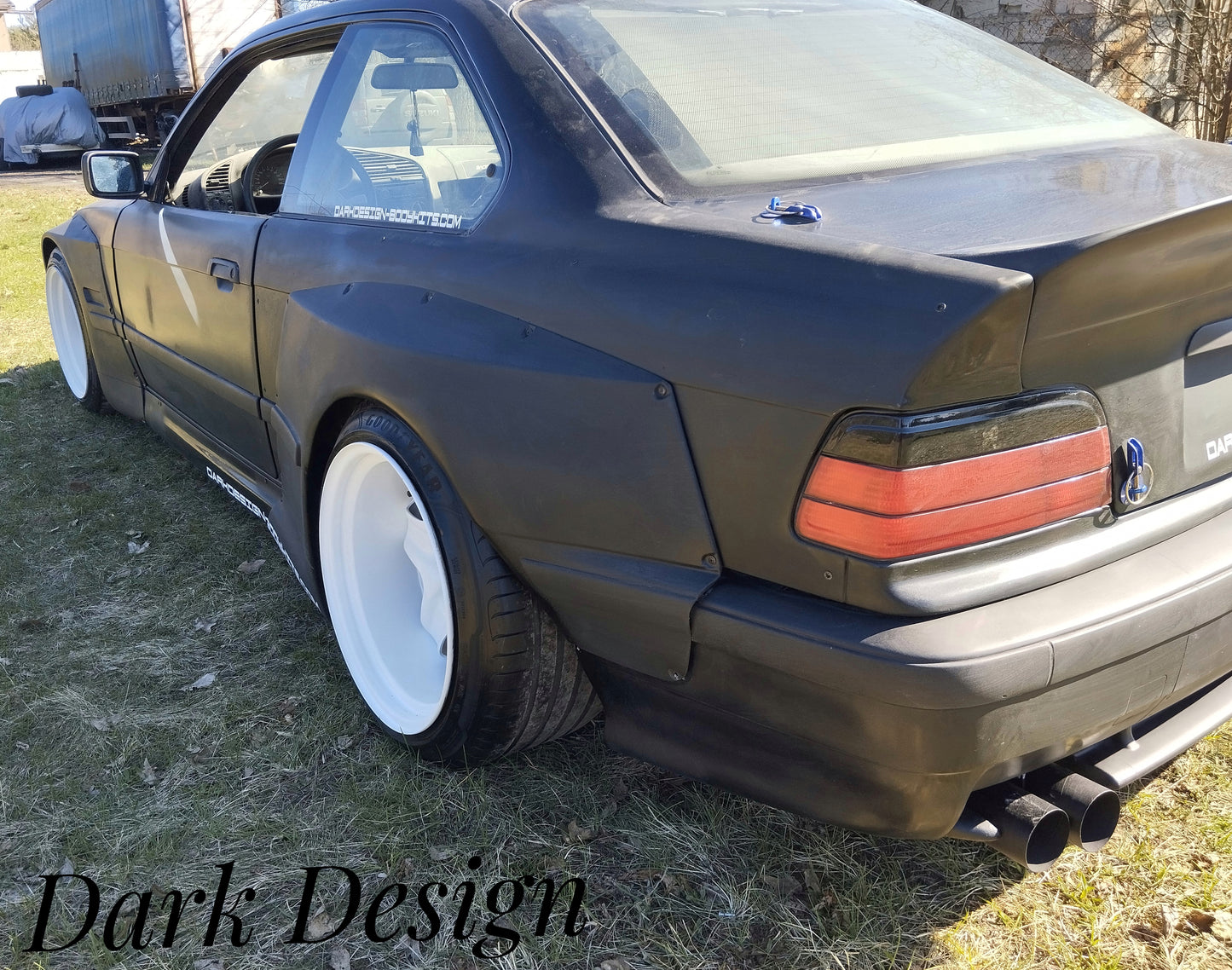 BMW E36 COUPE/CABRIO NOT PANDEM DARK DESIGN STYLE FULL WIDE BODY FENDERS ARCHES