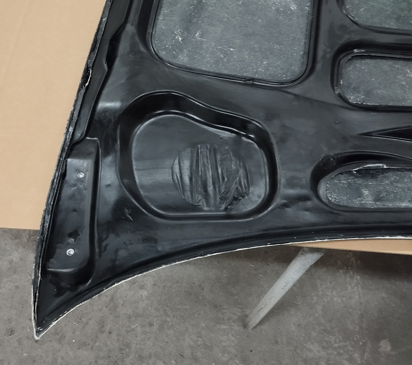 BMW 3 e46 pre lift Coupe Bonnet M3 style Dark Design drift race