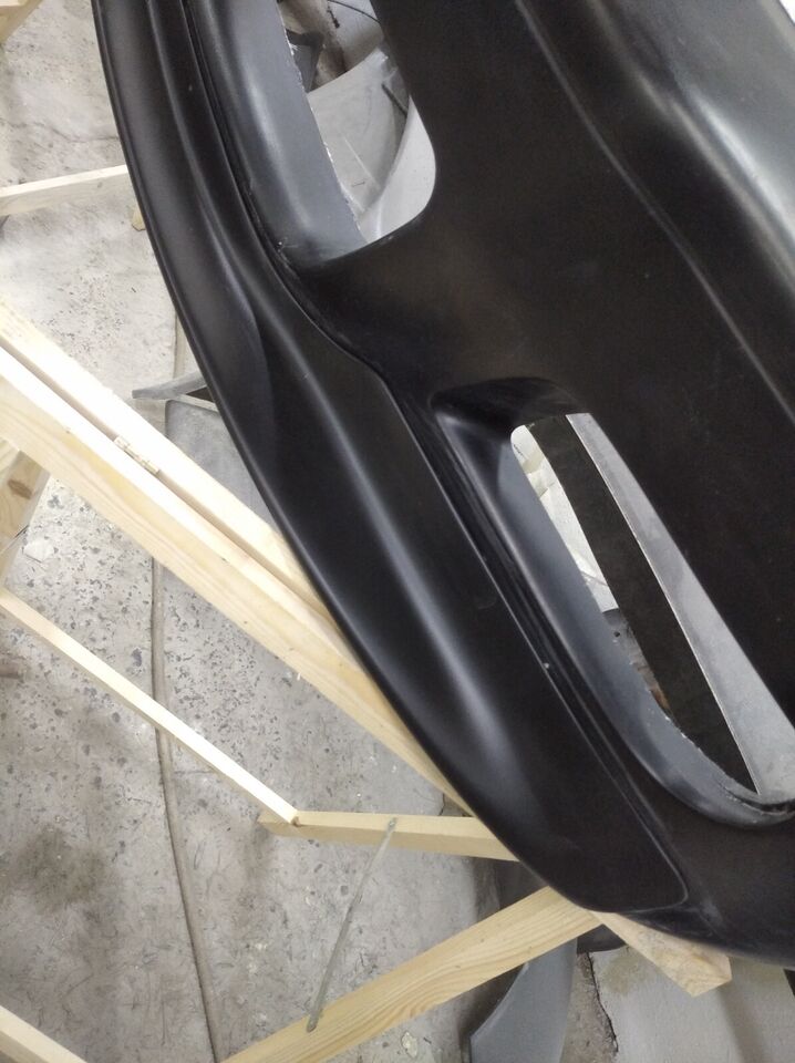 BMW E46 sedan touring coupe M3 style front bumper front lip M3 csl style