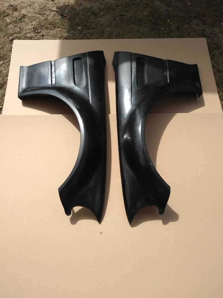 BMW e46 Coupe FRONT and REAR FENDERS M3 Style ( overfenders not felony form)