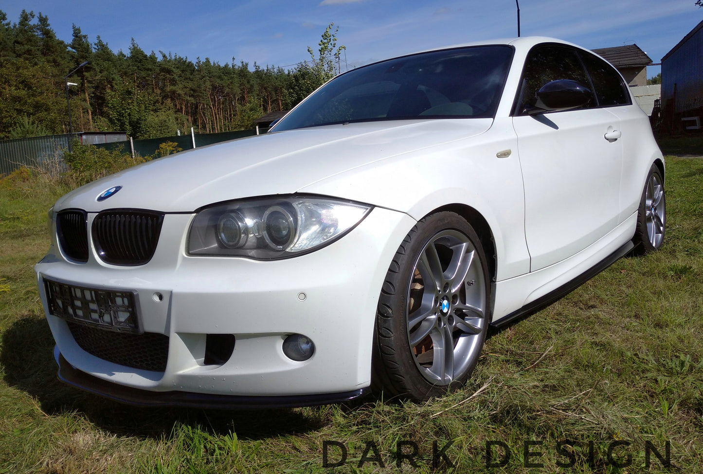 Bmw 1 E81 E87 Dark Design Style set (full) body kit individual style for M pack package
