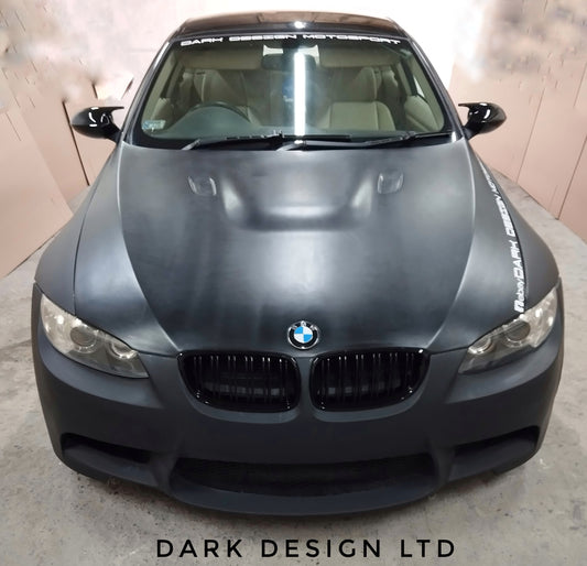 BMW 3 e92 Coupe Bonnet M3 LOOK Dark Design drift race daily