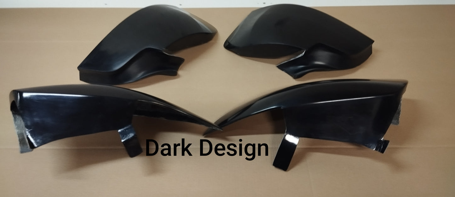 BMW 1 E82 Coupe Fibreglass Headlight Blanks/covers L+R DRIFT/RACE
