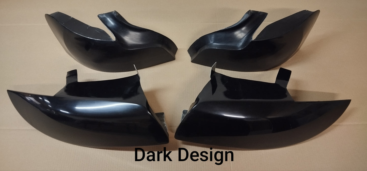 BMW 1 E82 Coupe Fibreglass Headlight Blanks/covers L+R DRIFT/RACE