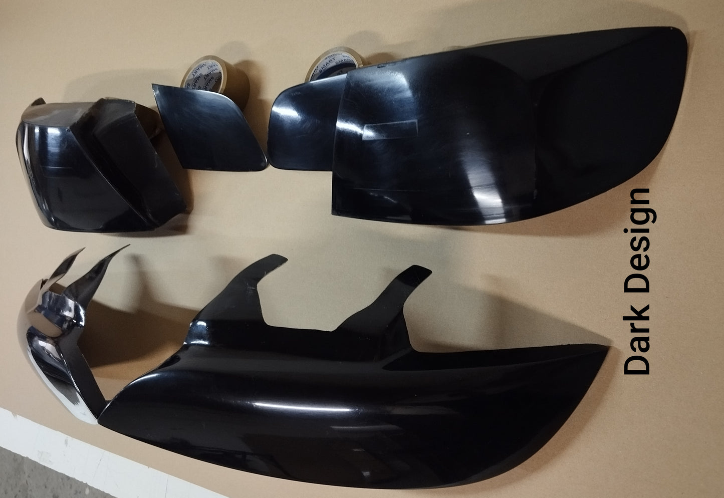 BMW 3 E92 Coupe Fibreglass Headlight Blanks/covers L+R FRONT/REAR DRIFT/RACE