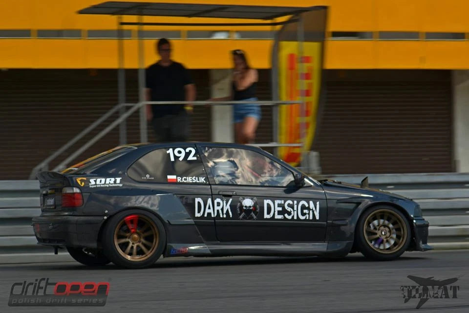 BMW E36 COMPACT DARK DESIGN STYLE FULL WIDE BODY FENDERS BODY KIT