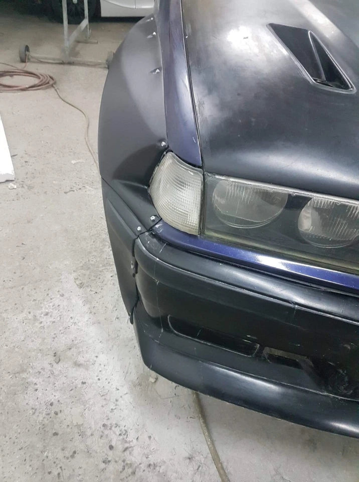 BMW E36 COMPACT DARK DESIGN STYLE FULL WIDE BODY FENDERS BODY KIT
