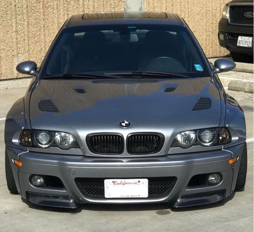 BMW 3 E46 M3 COUPE PDM STYLE WIDEBODY FENDERS ARCHES 6PCS BODY KIT