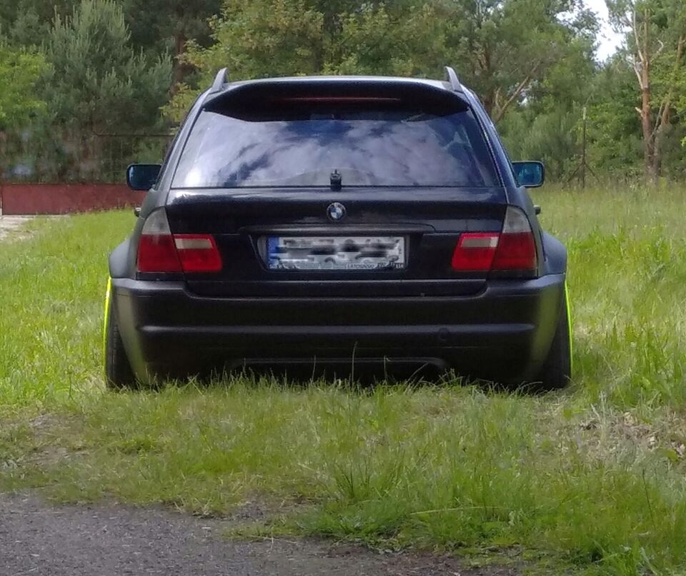 BMW 3 e46 Touring ROOF WING Spoiler – Dark Design - Customs Bodykits