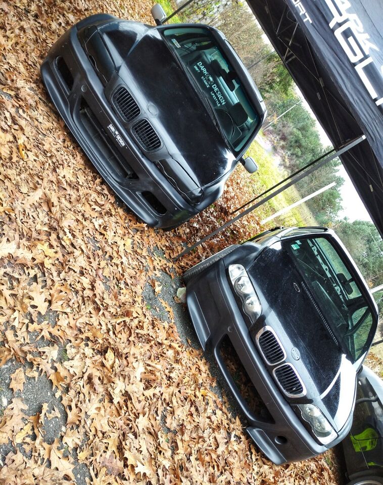 BMW E46 sedan touring coupe M3 style front bumper front lip M3 csl style